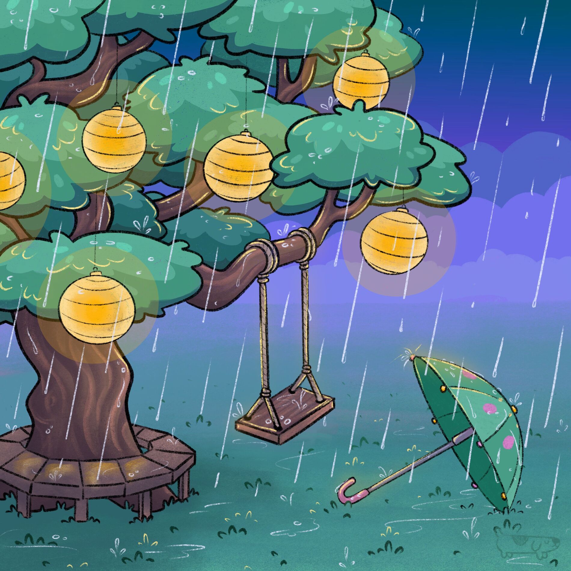 Album cover of The Bluey Bedtime Collection (With Rain)