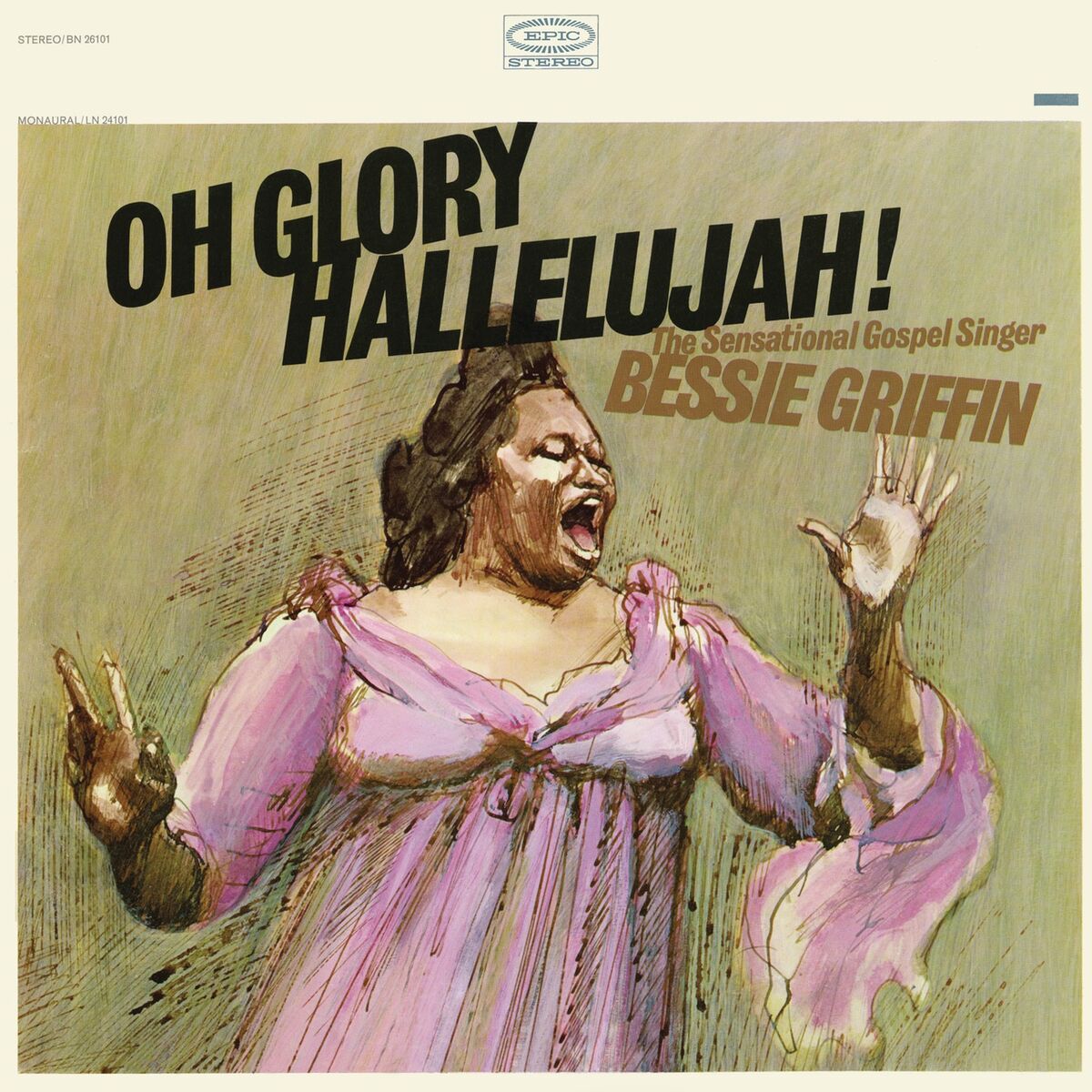 Album cover of Oh Glory Hallelujah!: The Sensational Gospel Singer