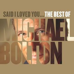 Cover of Said I Loved You... The Best of Michael Bolton