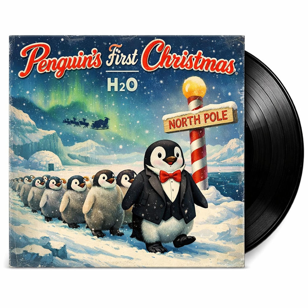 Penguin's first christmas cover