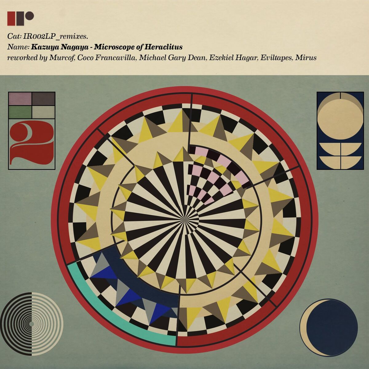 Album cover of Kazuya Nagaya - Microscope of Heraclitus - Reworked (Reworked)