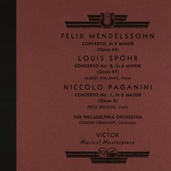 Mendelssohn: Violin Concerto, Op. 64 & Spohr: Violin Concerto No. 8 & Paganini: Violin Concerto No. 1 (2024 Remastered Version)