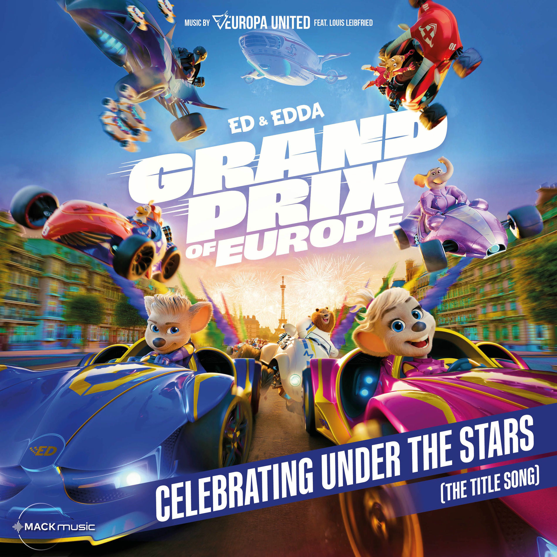 Album cover of Celebrating Under The Stars (The Title Song - Ed & Edda GRAND PRIX OF EUROPE)