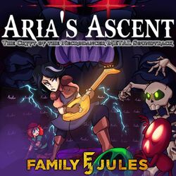 Cover of Aria's Ascent (The Crypt of the Necrodancer Metal Soundtrack)