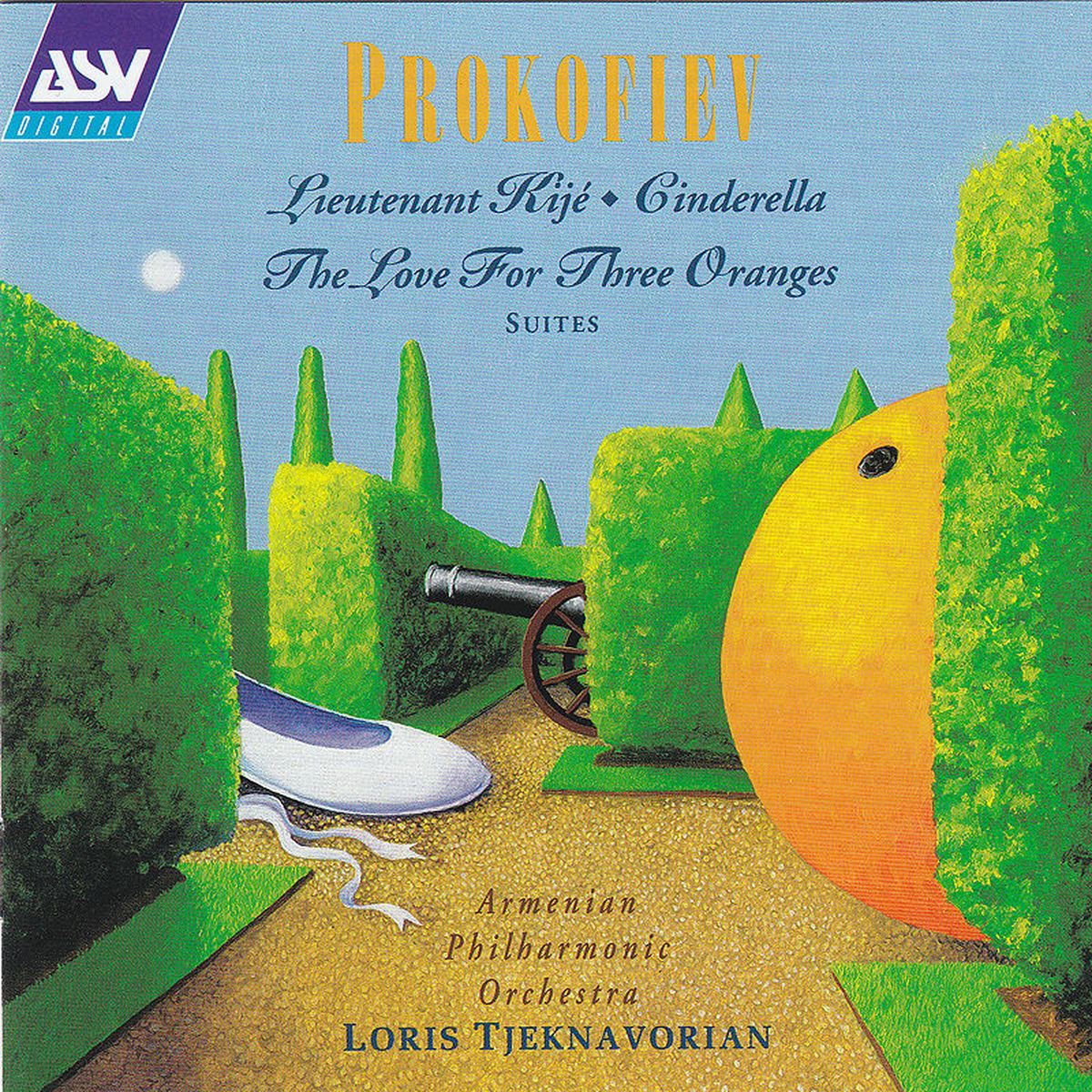 Album cover of Prokofiev: Lieutenant Kijé; Cinderella; The Love for Three Oranges