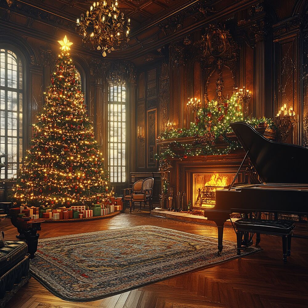 Picture of Cozy Christmas Jazz – Smooth Holiday Music for Family, Love, Peace, and Joyful Moments