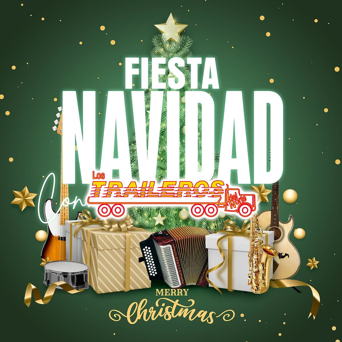 Album cover of Fiesta Navidad Con Los Traileros Del Norte 
