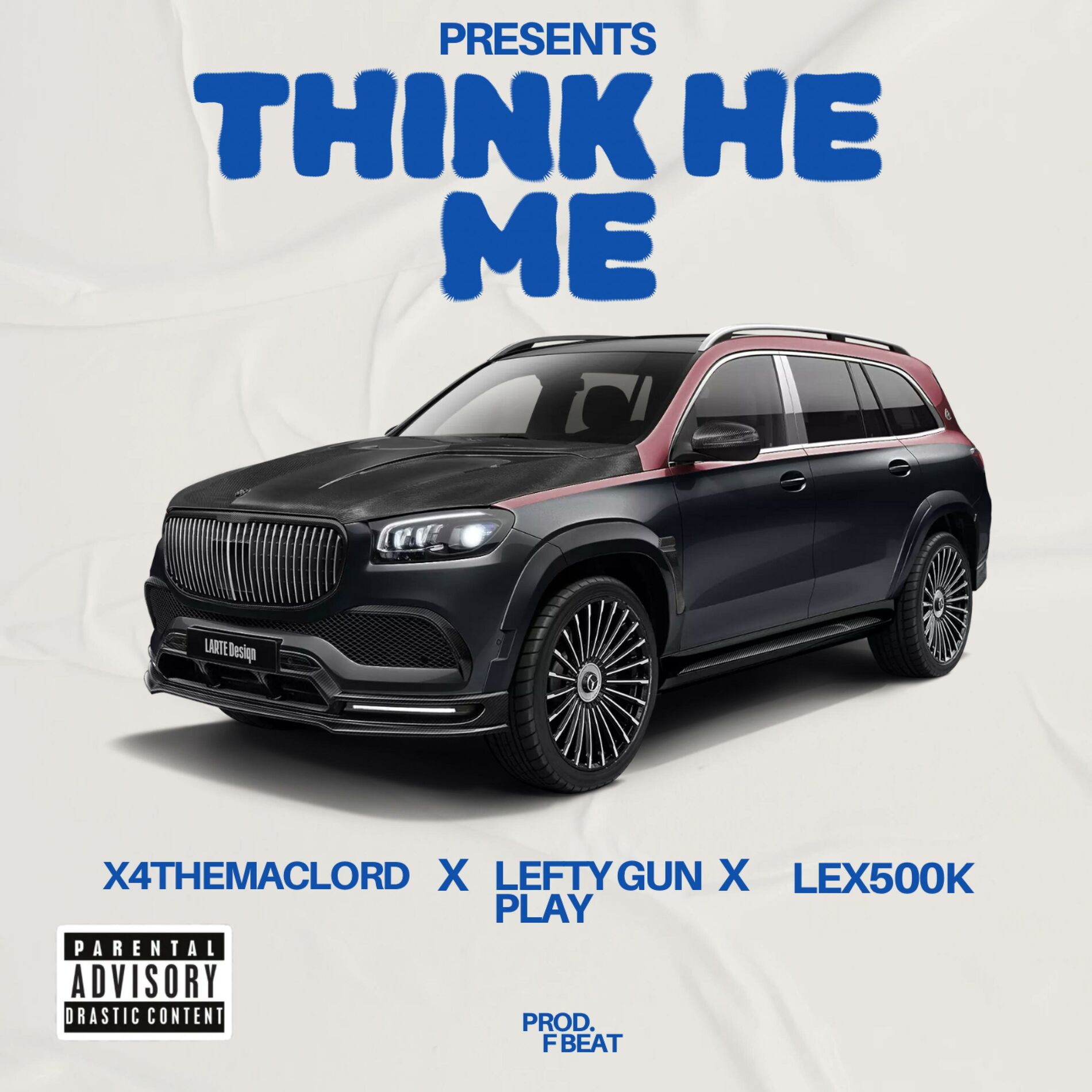 Album cover of Think He Me (feat. X4 & Lefty Gunplay)