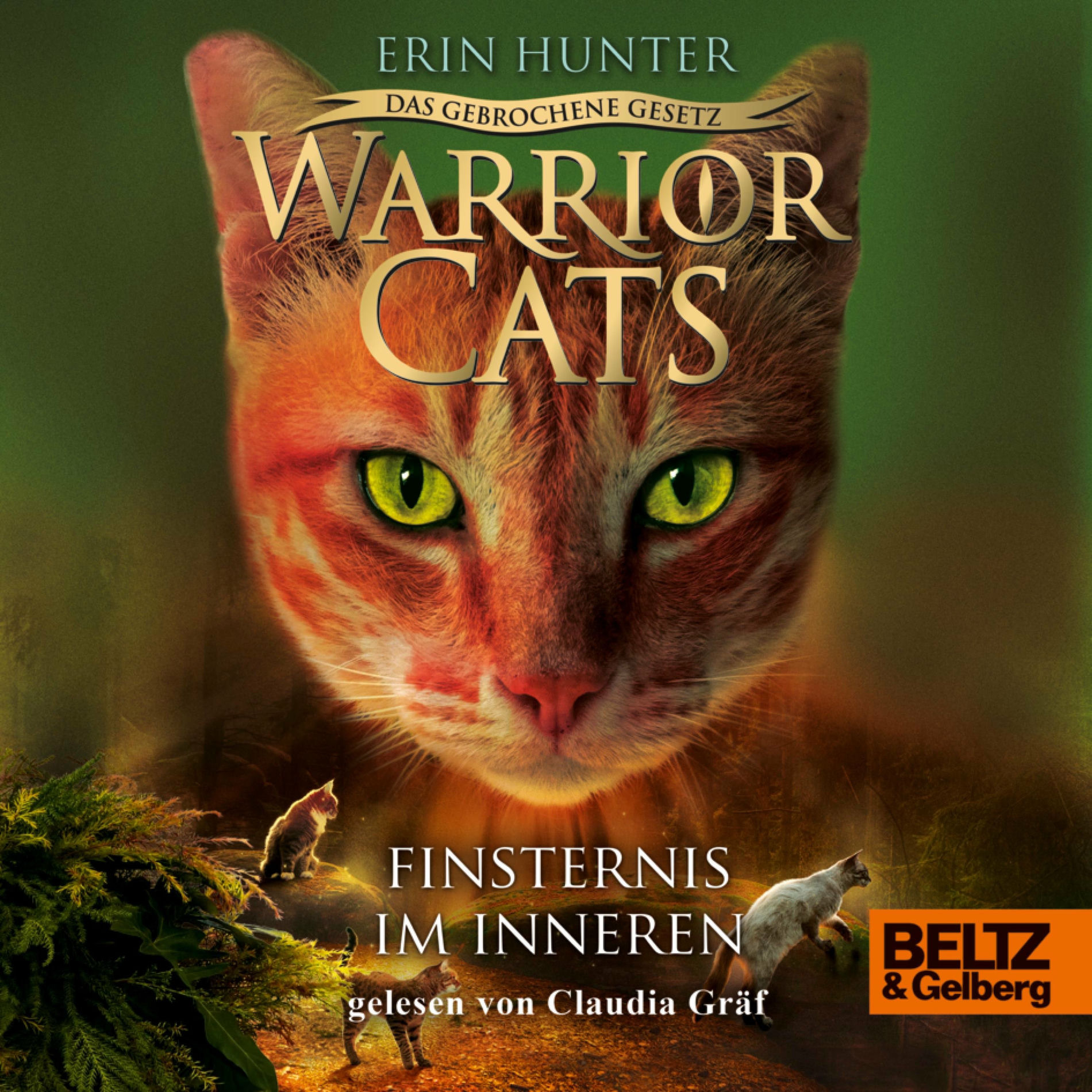 Album cover of Warrior Cats - Das gebrochene Gesetz. Finsternis im Inneren (Staffel VII, Band 4)