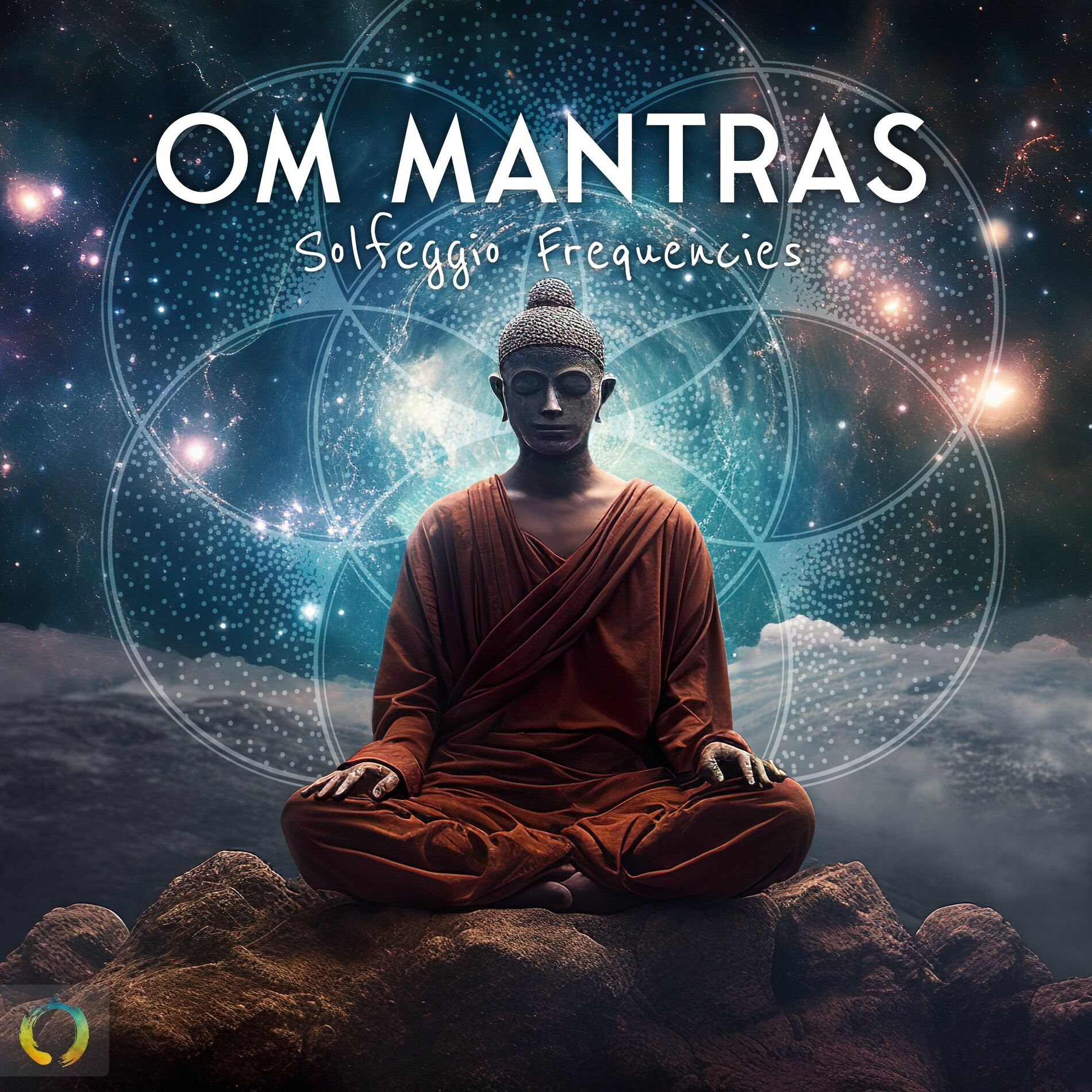 Album cover of OM Mantras - Solfeggio Frequencies