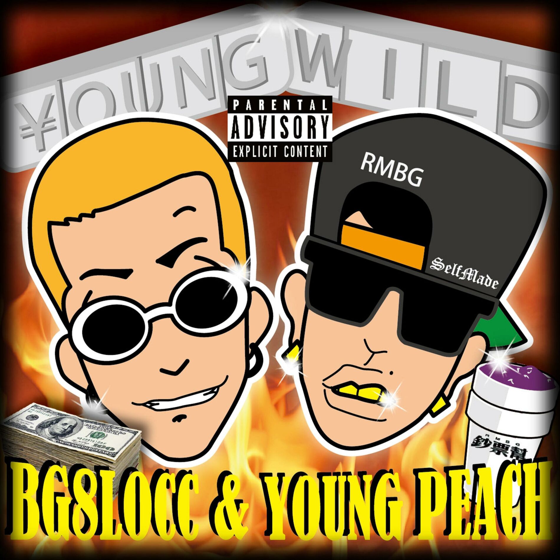 Album cover of Young N Wild (feat. BG8LOCC)