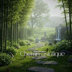 Cover of Chemin asiatique du Zen: Tranquillité orientale, Esprit paisible, Éveil spirituel