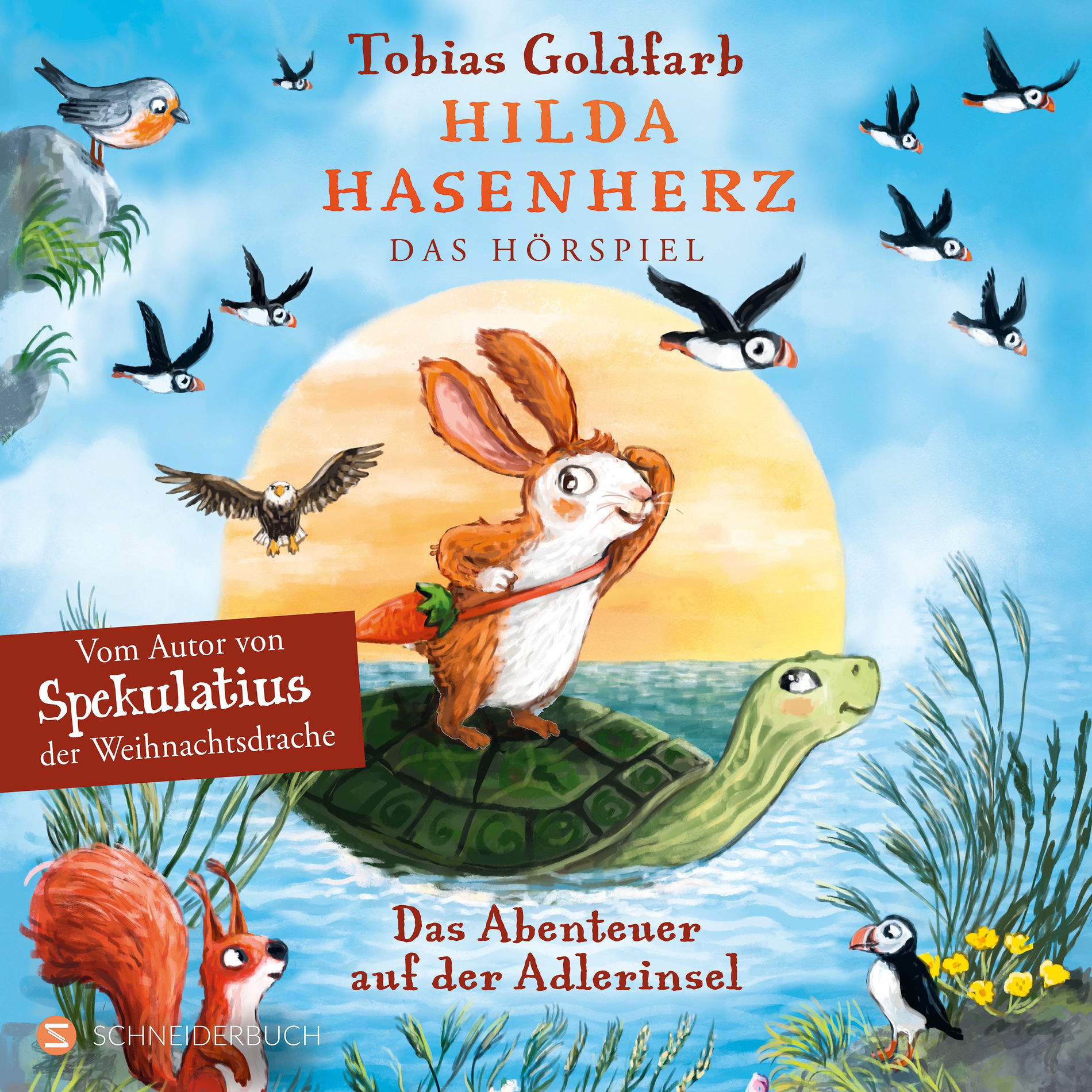 Album cover of Kapitel 46 - Hilda Hasenherz. Das Abenteuer auf der Adlerinsel (Hilda Hasenherz 2)