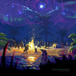 Cover of THENIGHTISYOUNG.