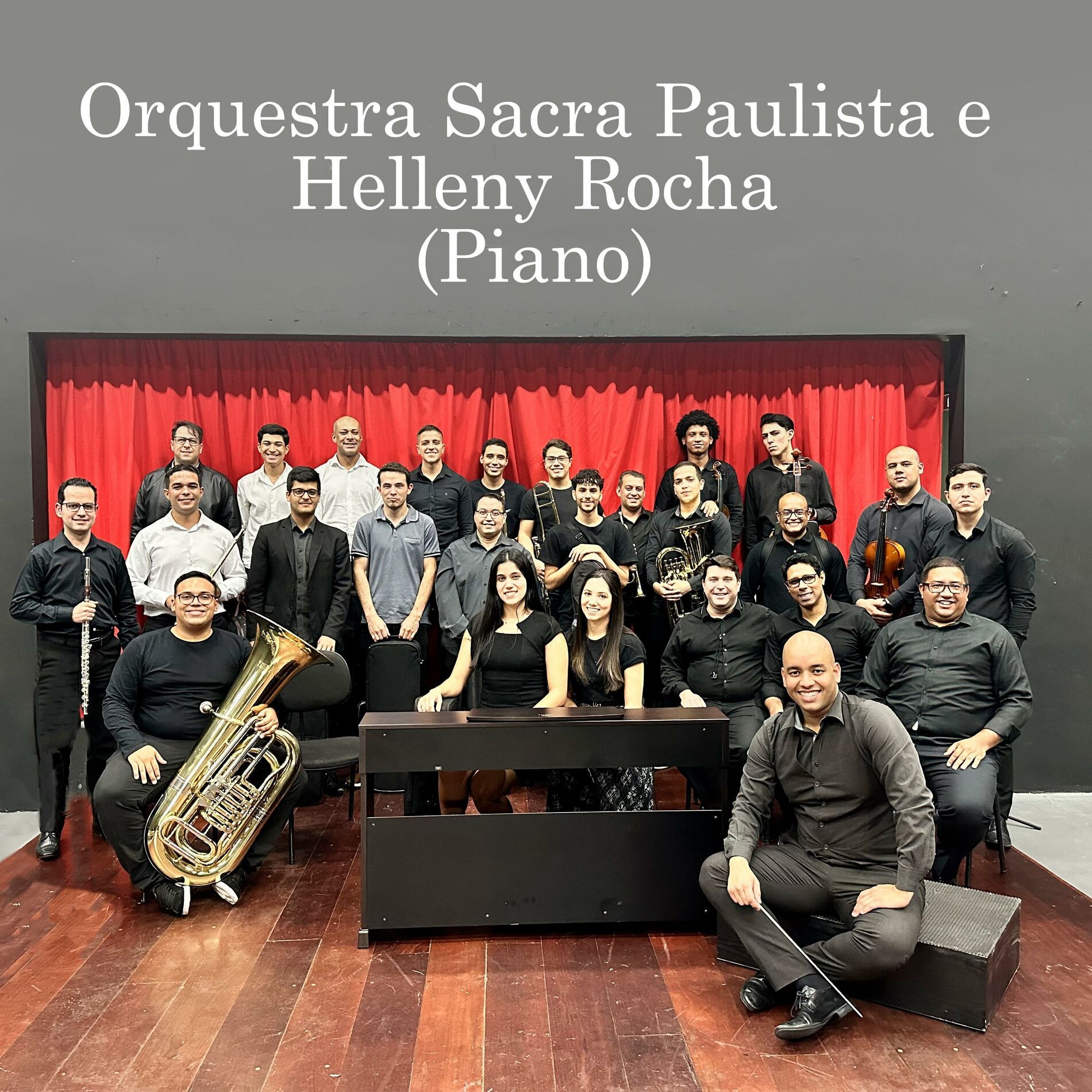 Album cover of Orquestra Sacra Paulista e Helleny Rocha (Piano)