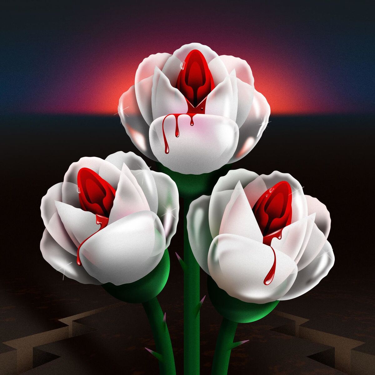 Album cover of Las Flores Sangran