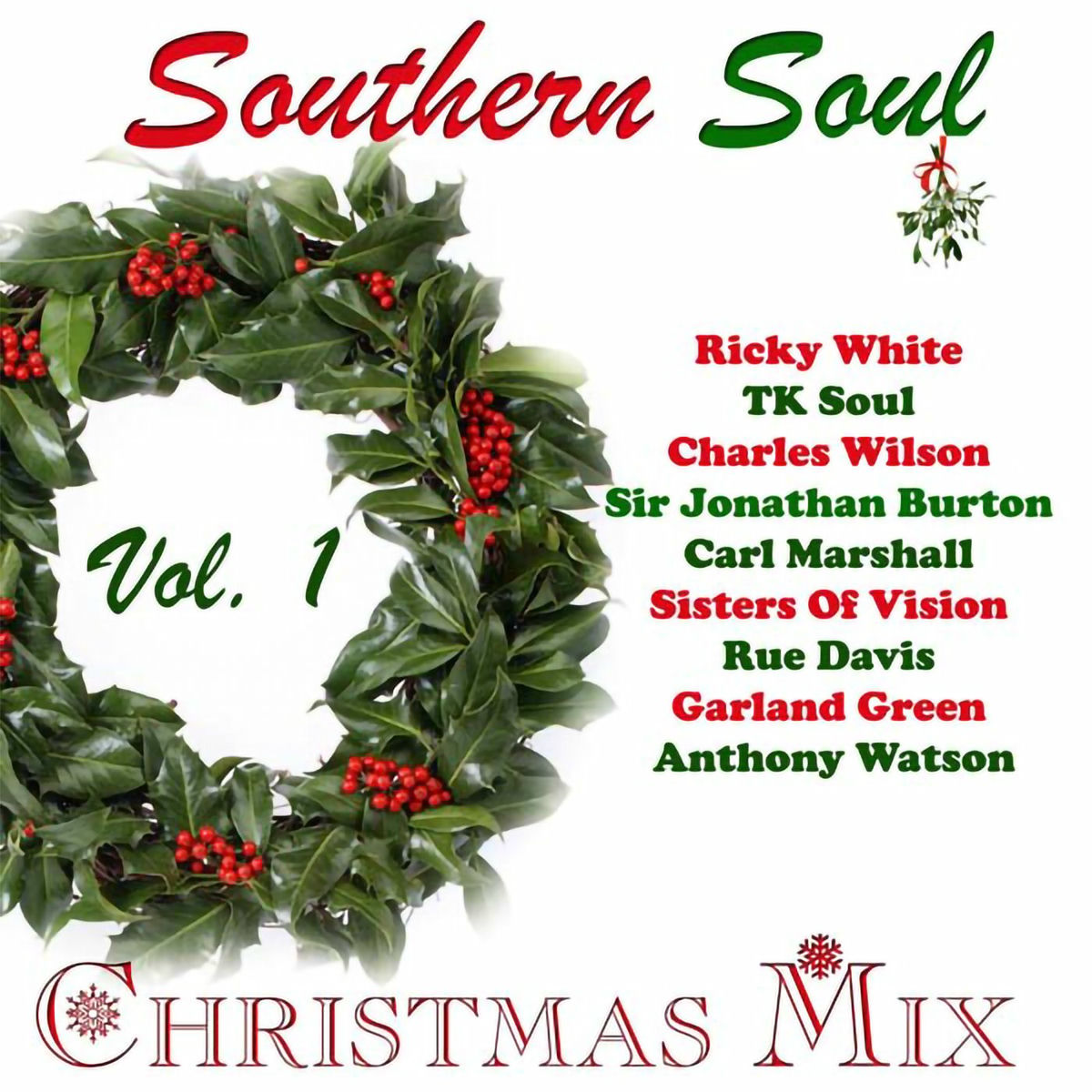 Album cover of Southern Soul Christmas Mix, Vol. 1