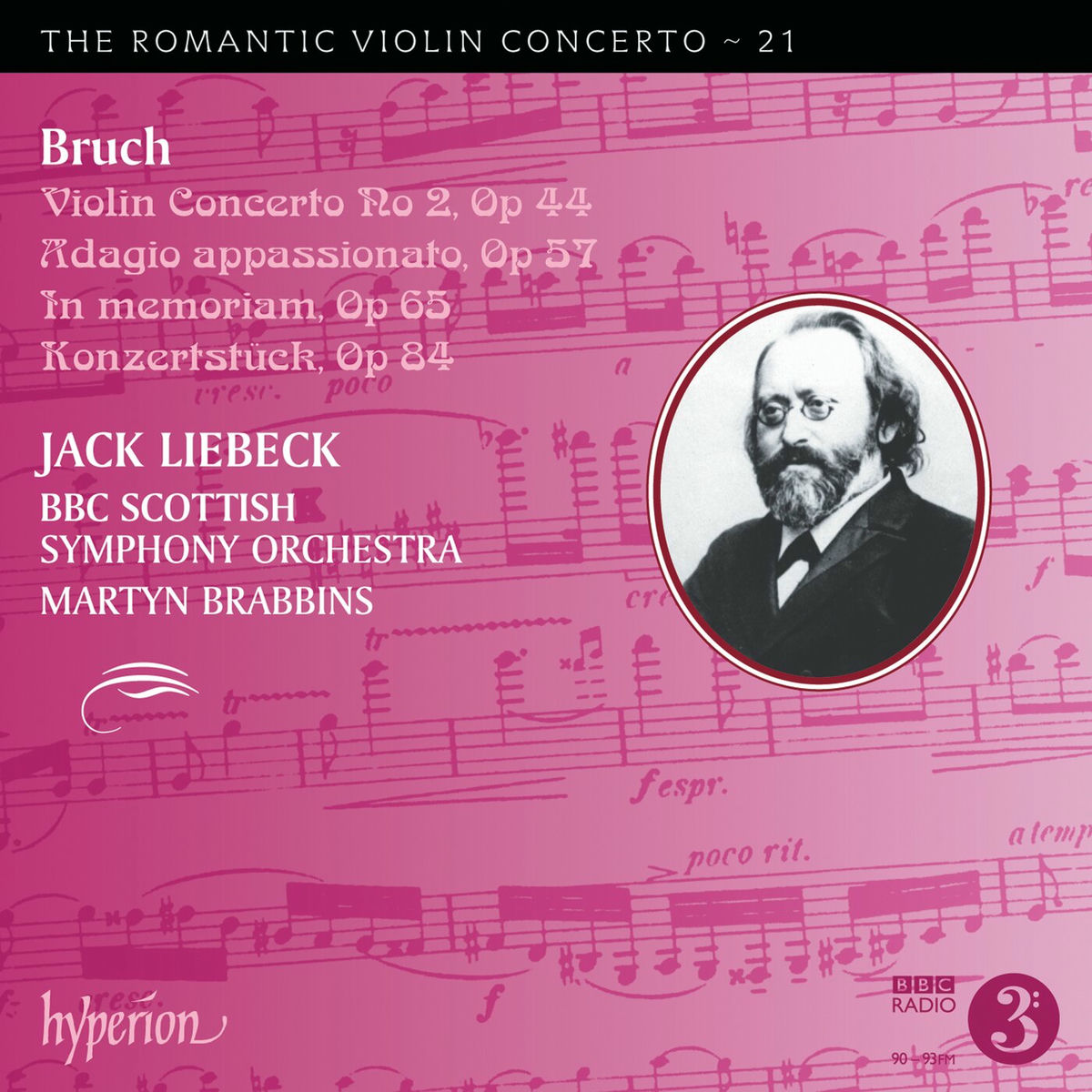 Album cover of Bruch: Violin Concerto No. 2 & Other Works (Hyperion Romantic Violin Concerto 21)