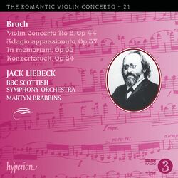 Cover of Bruch: Violin Concerto No. 2 & Other Works (Hyperion Romantic Violin Concerto 21)