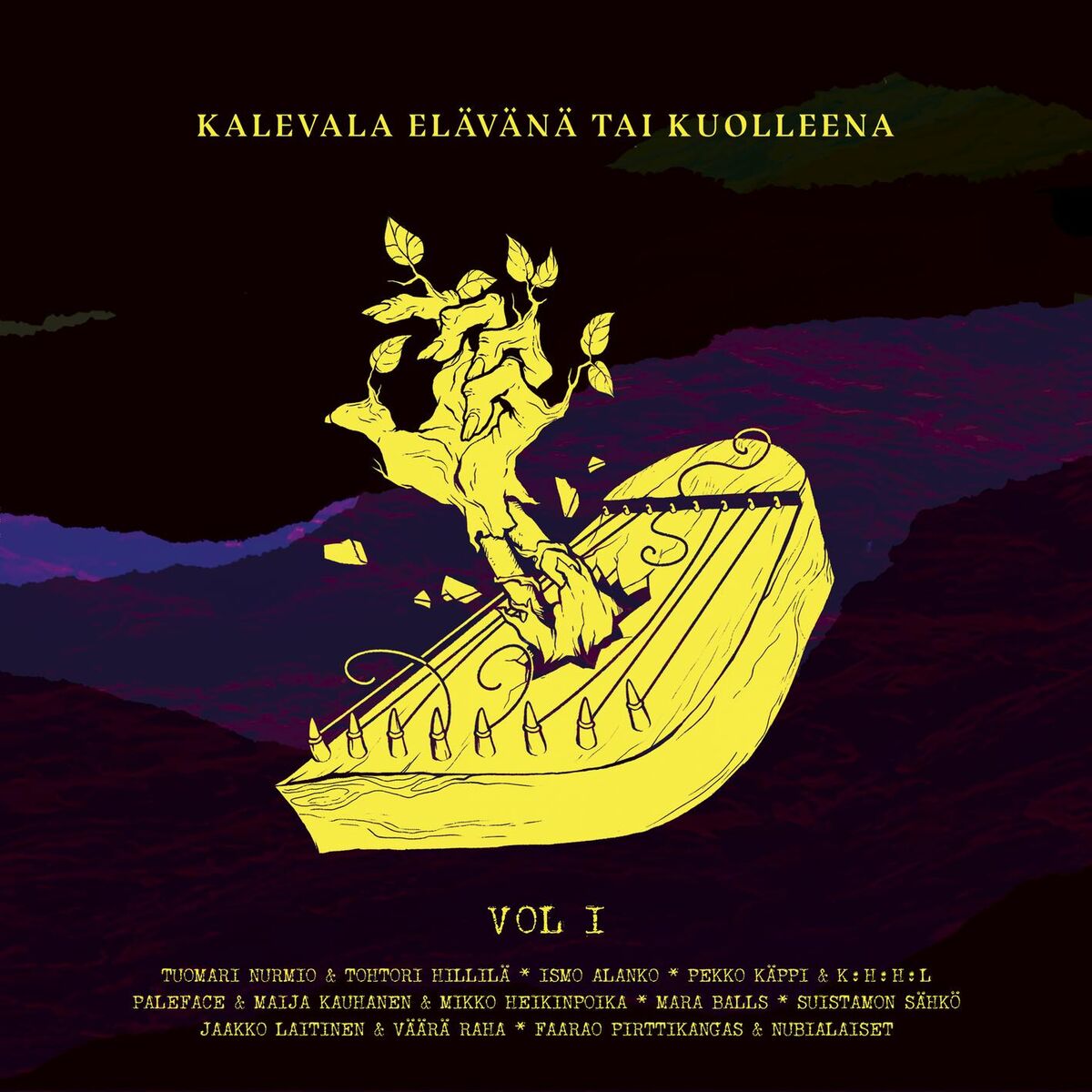Album cover of Kalevala elävänä tai kuolleena