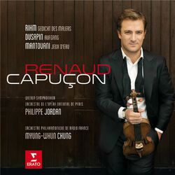 Cover of Renaud Capuçon plays Rihm, Dusapin & Mantovani