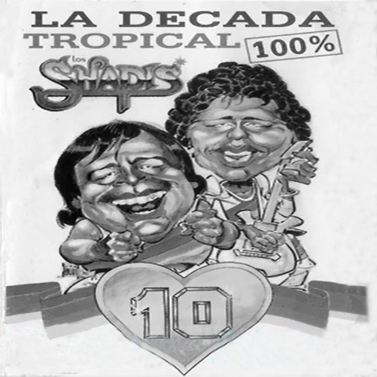 Album cover of La Decada Tropical 100%, Vol.10.