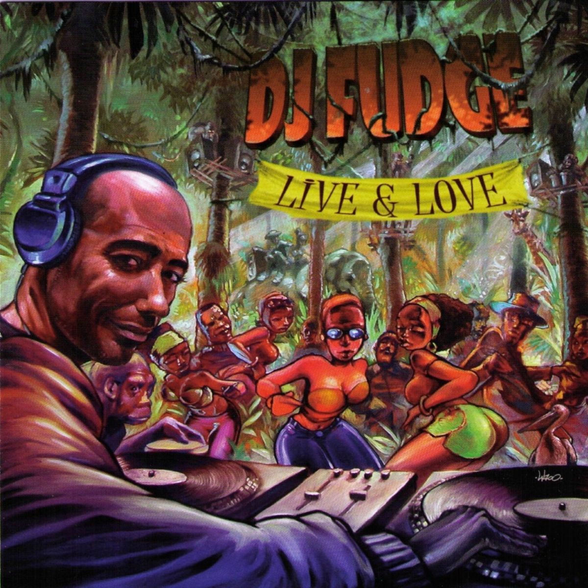 Album cover of Live & Love