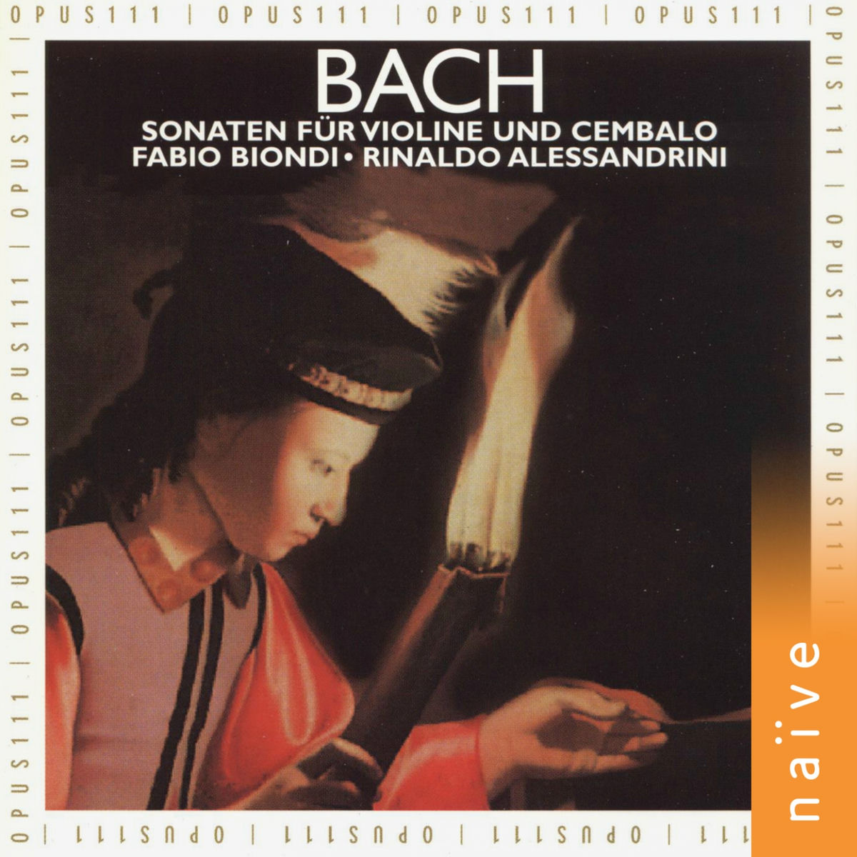 Album cover of Bach: Sonaten für Violine und Cembalo