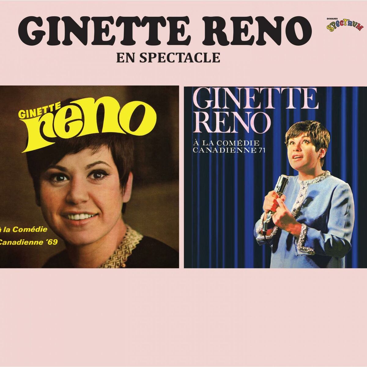 Album cover of À la Comédie Canadienne 69 et 71 (Remasterisé 2023) (Live)