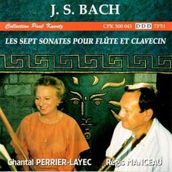 Cover of Bach : Sept sonates pour flûte et clavecin (Collection Paul Kuentz)