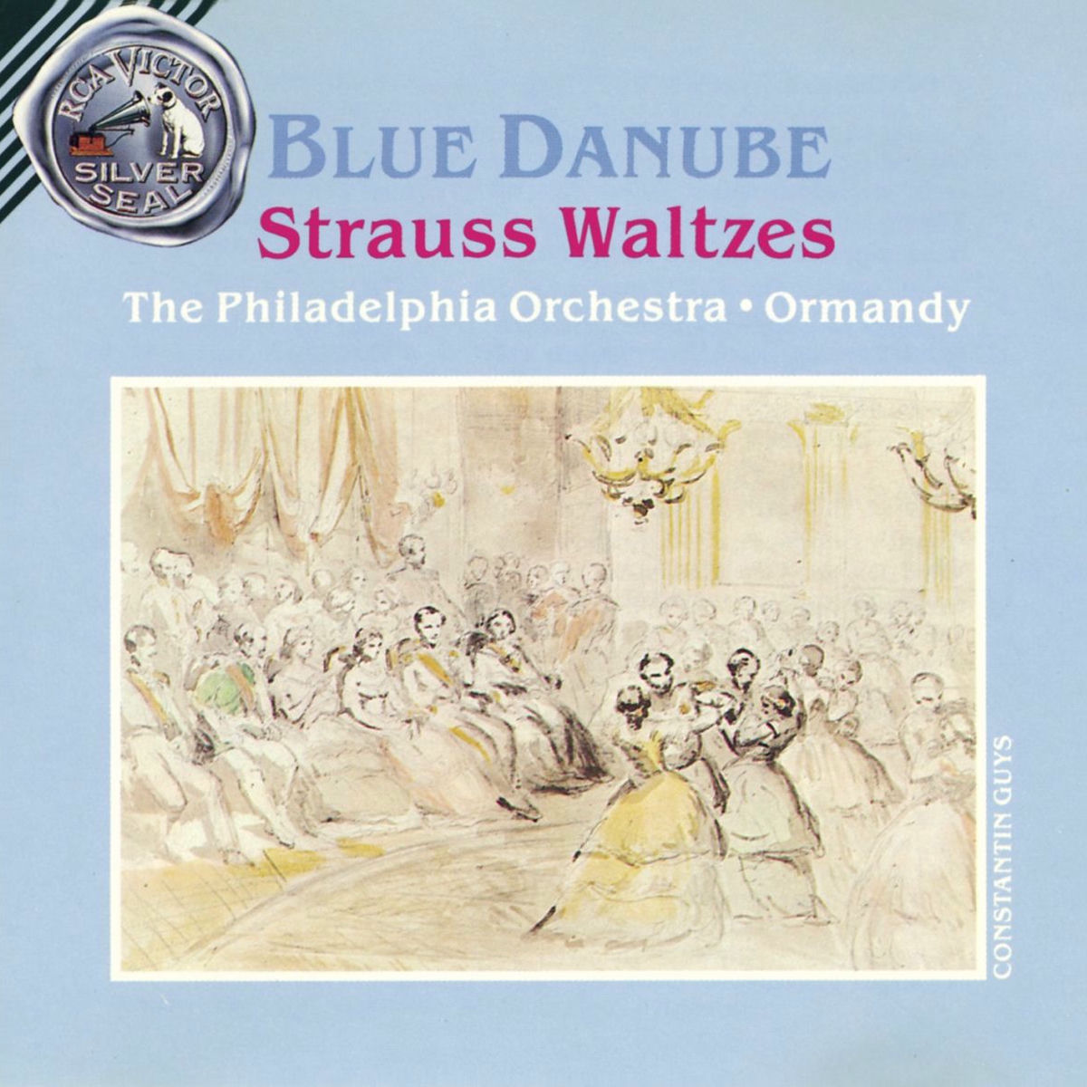 Album cover of Blue Danube Strauss Waltzes