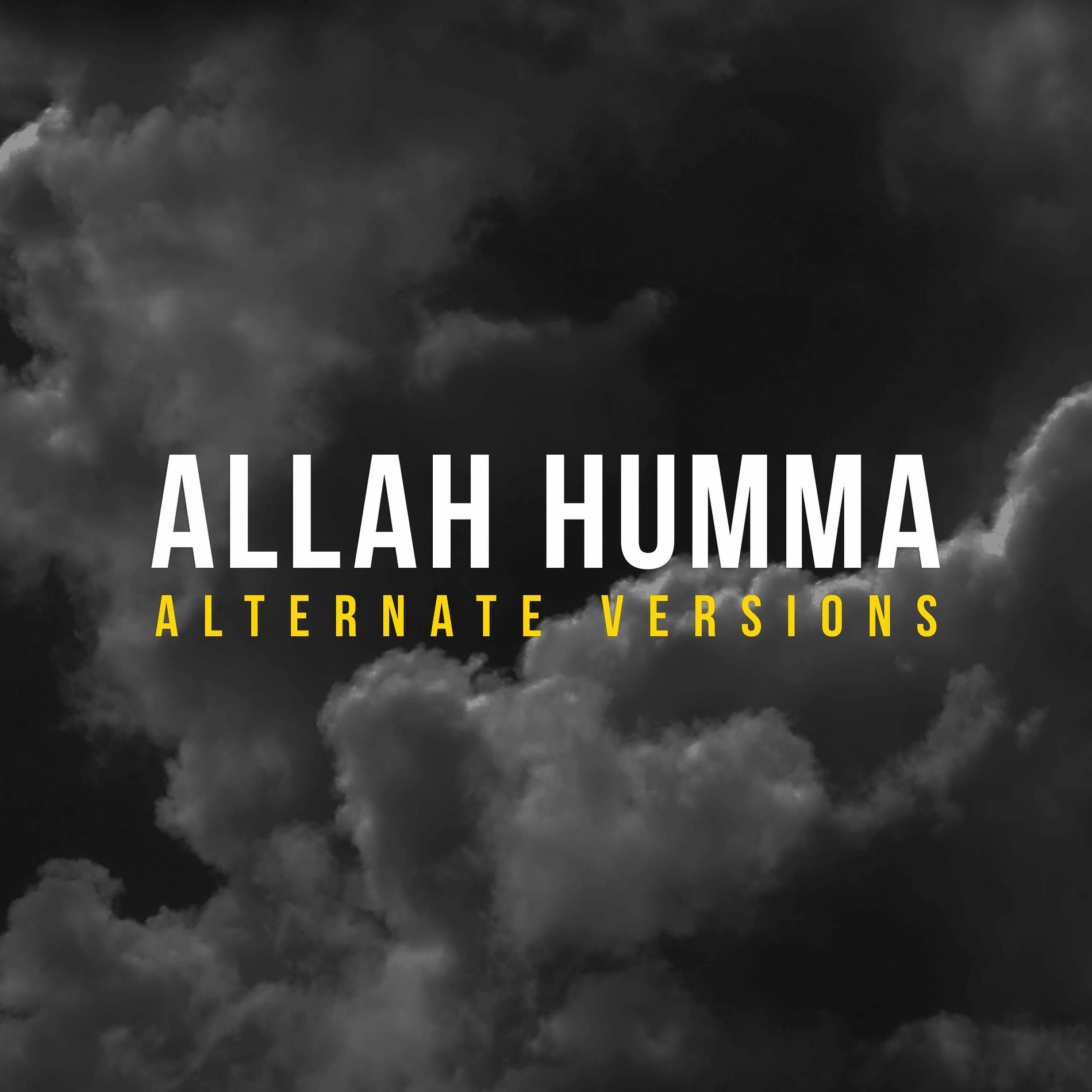 Album cover of Allah Humma (Alternate Versions)