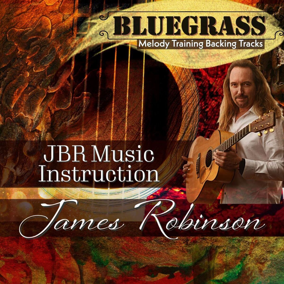 Album cover of Bluegrass Melody Training Backing Tracks