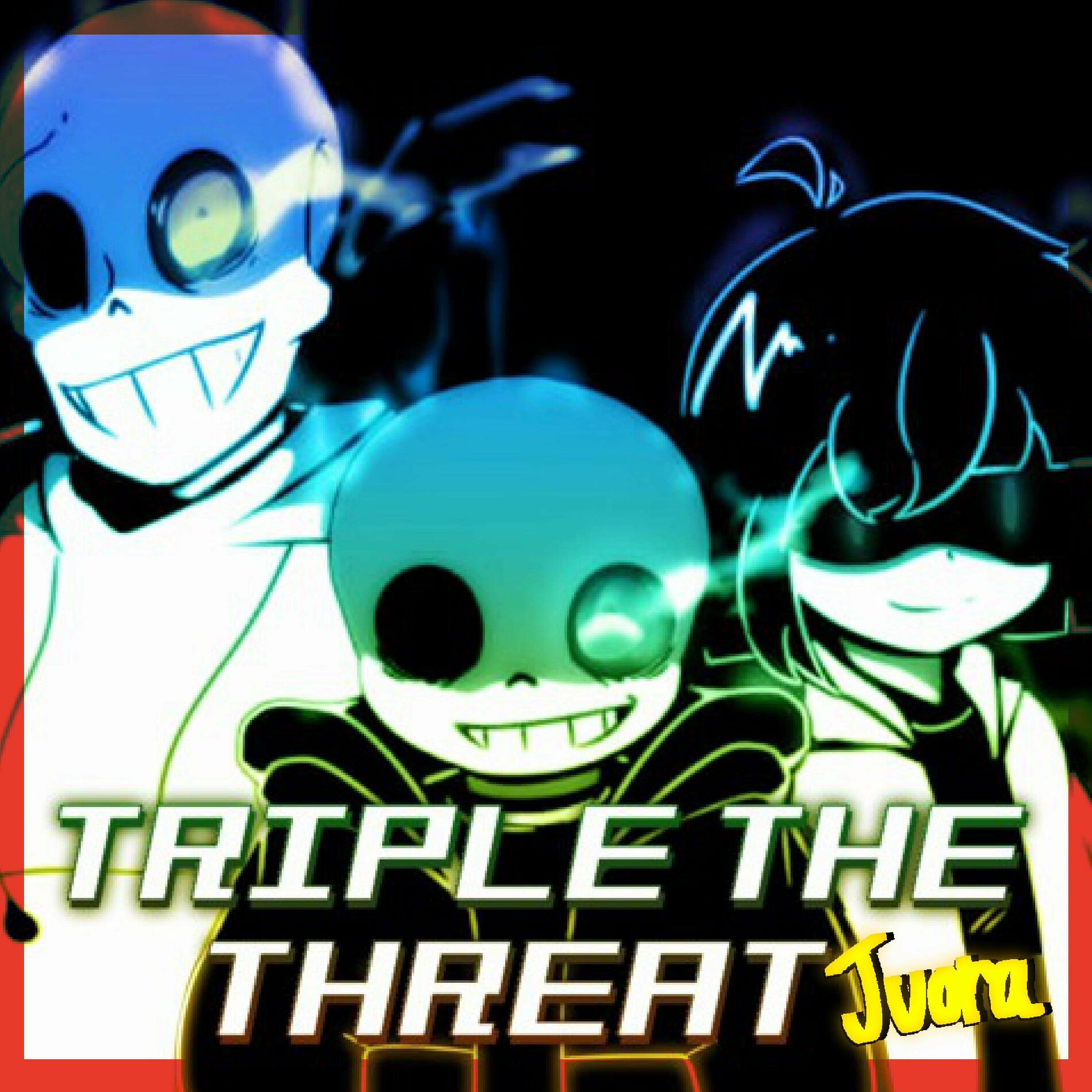 Album cover of Triple The Threat (Undertale: Bad Time Trio)