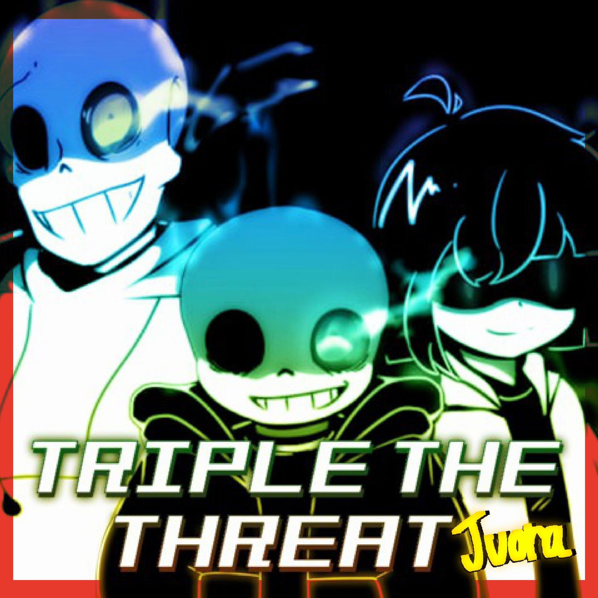 Album cover of Triple The Threat (Undertale: Bad Time Trio)