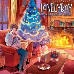 Cover of cozy lofi christmas classics