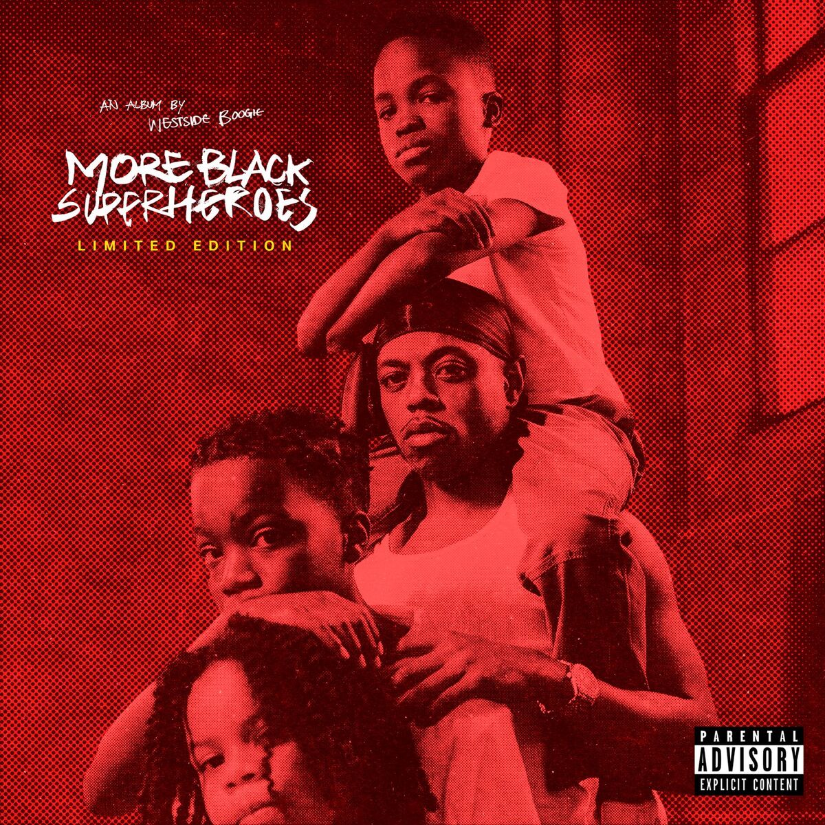 Album cover of MORE BLACK SUPERHEROES (LIMITED EDITION)