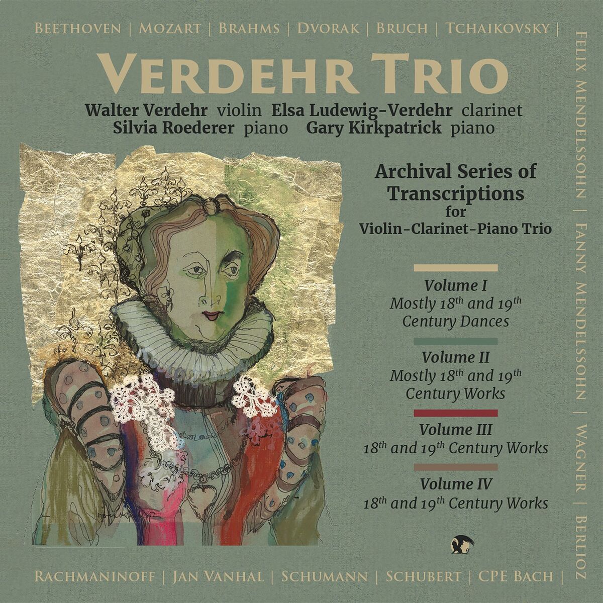 Album cover of Archival Series of Transcriptions for Violin-Clarinet-Piano Trio