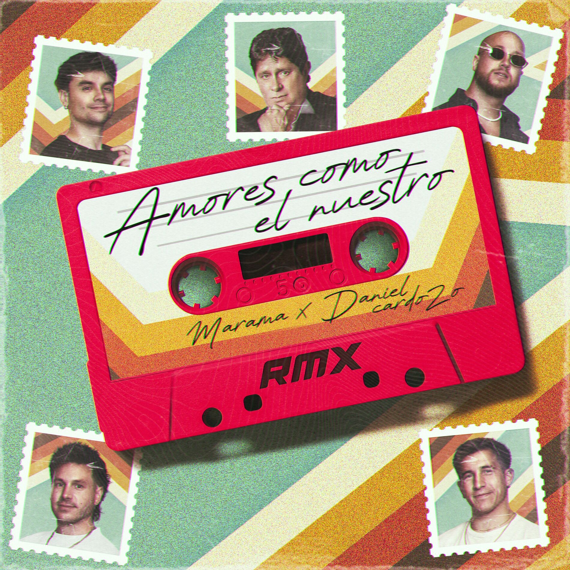 Album cover of Amores como el nuestro RMX