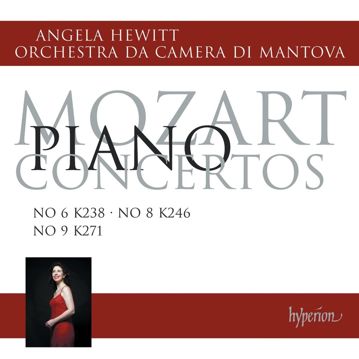 Album cover of Mozart: Piano Concertos Nos. 6, 8 & 9