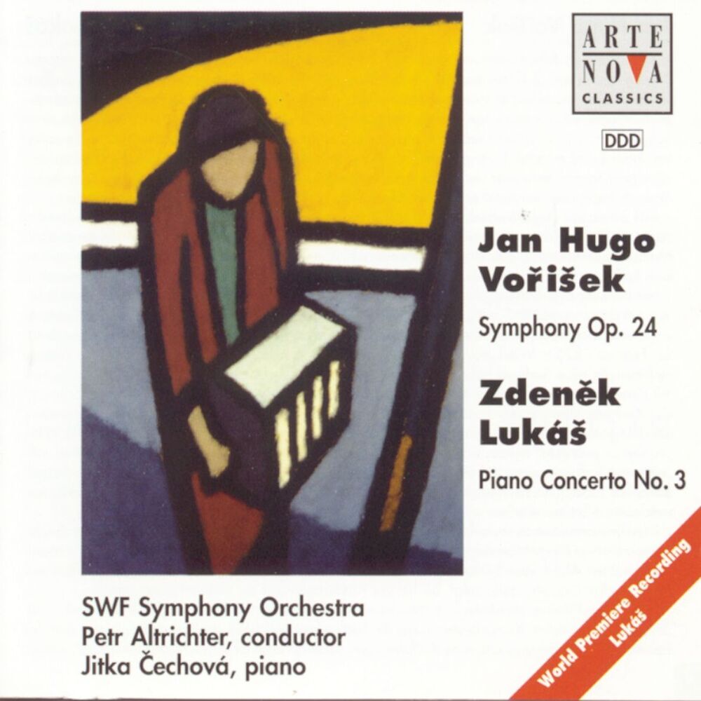 Picture of Jan Hugo Vorisek: Symphony op. 24/Zdenek Lukas: Piano Cto. No. III