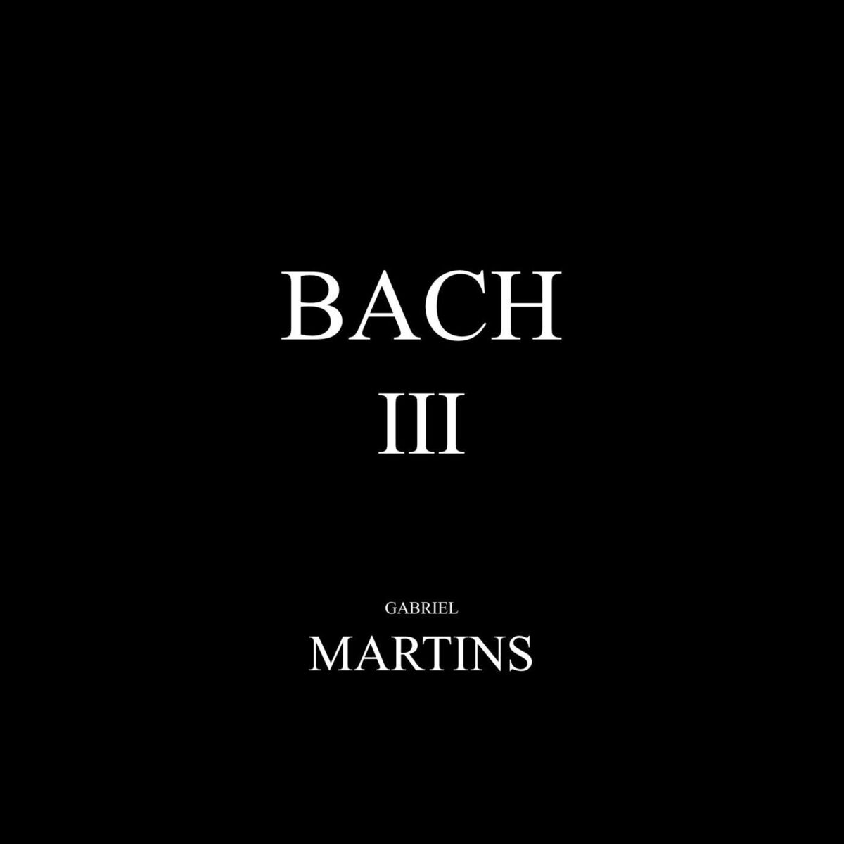 Album cover of Bach III