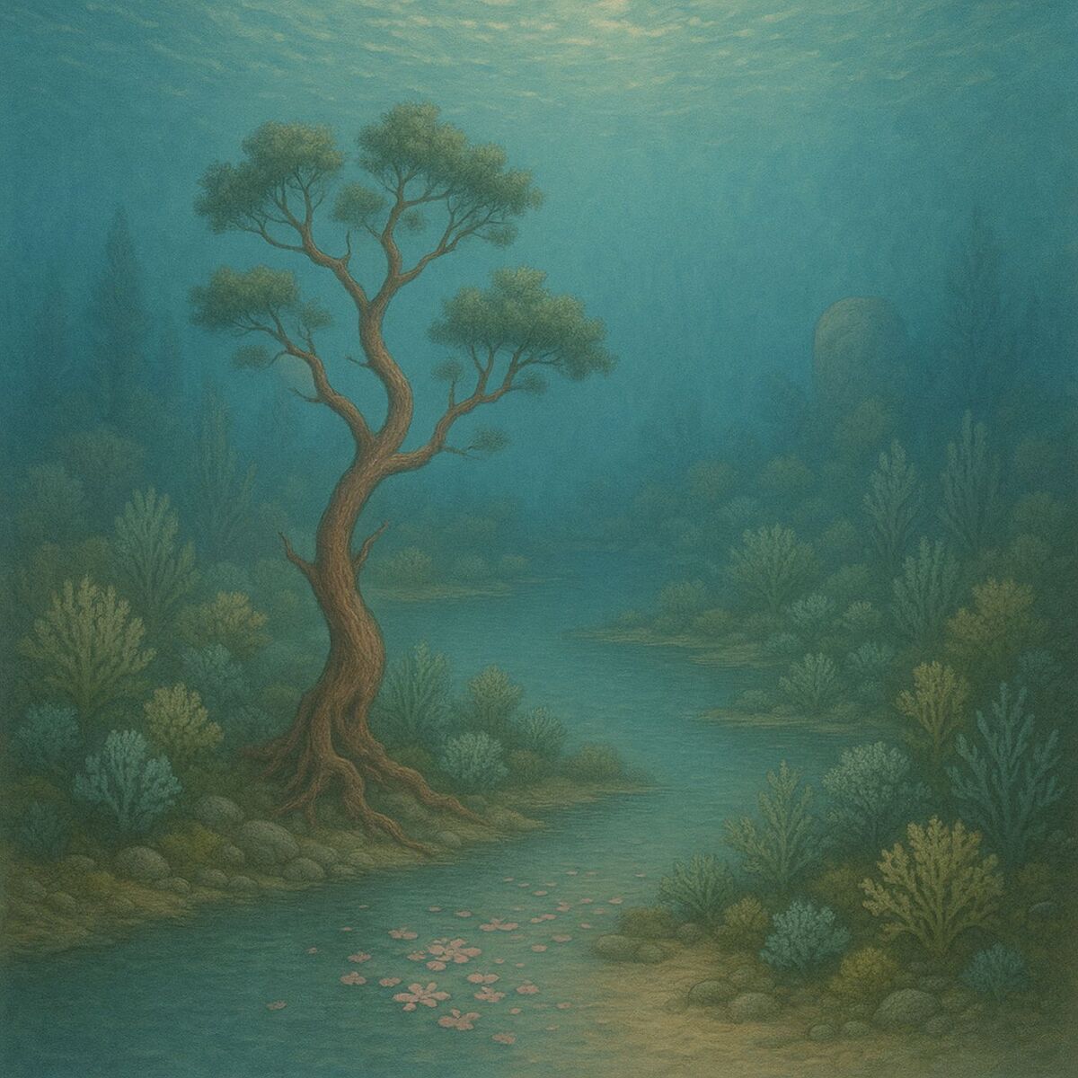 Album cover of 1 Chakra Unlocked: Garden Under The Ocean