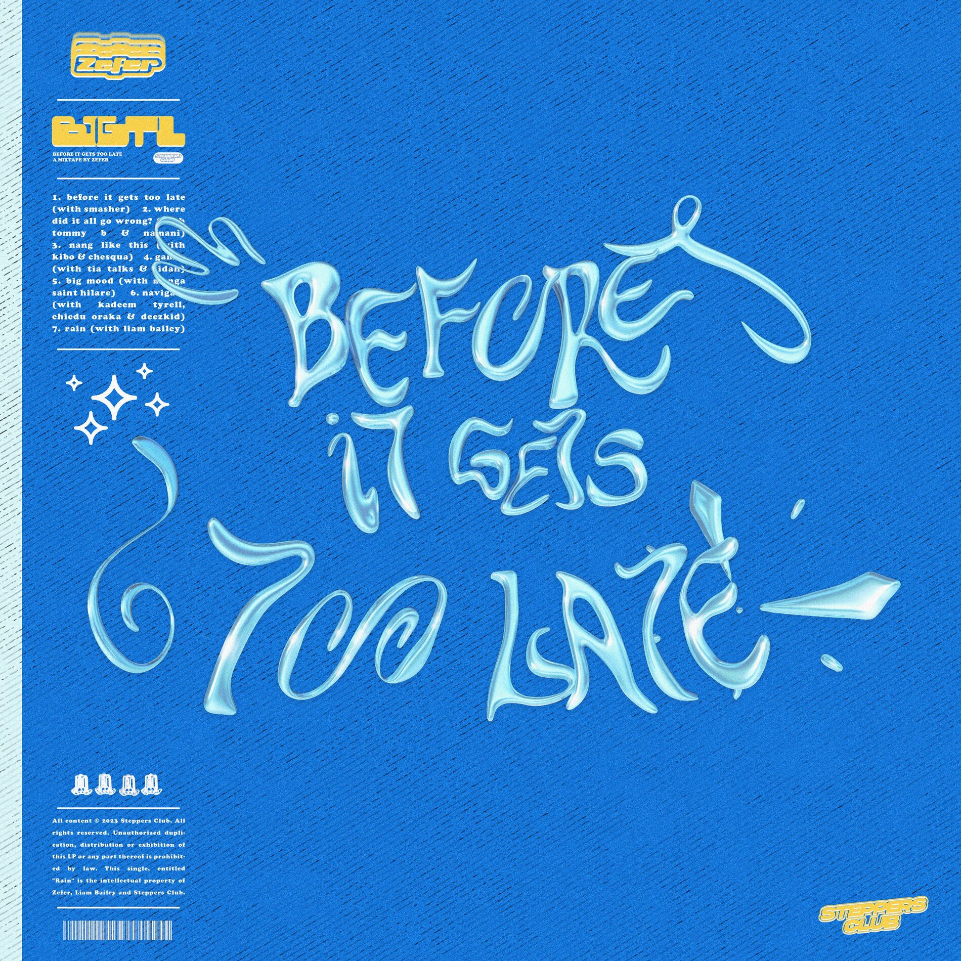 Album cover of Before It Gets Too Late