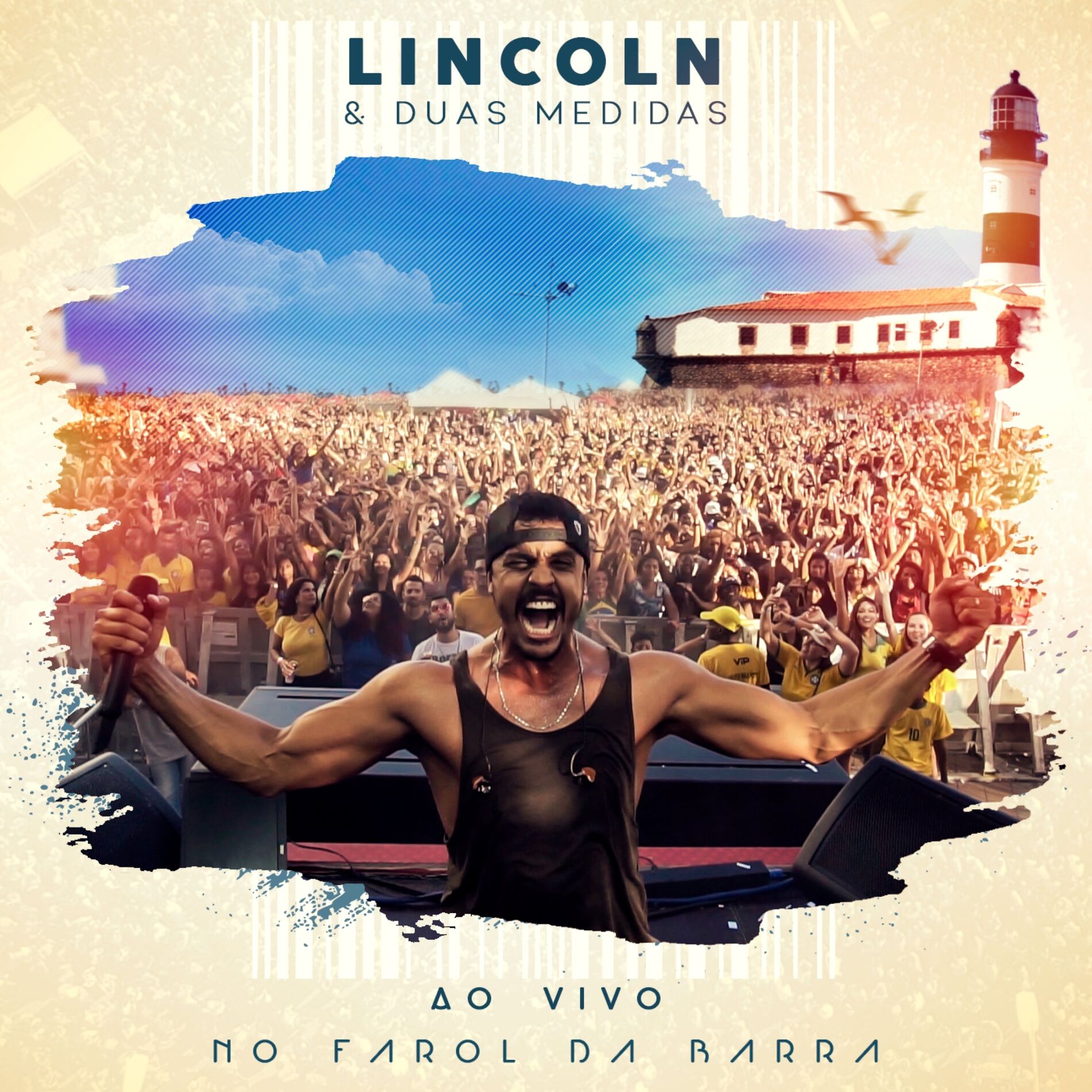 Album cover of Ao Vivo no Farol da Barra (Ao Vivo)