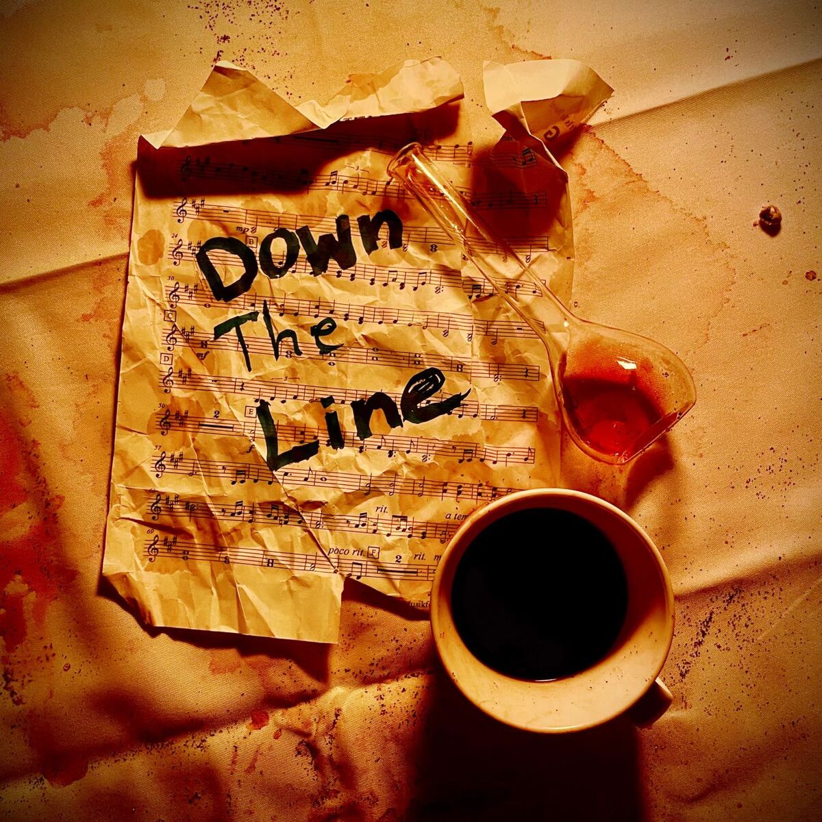 Album cover of Down The Line