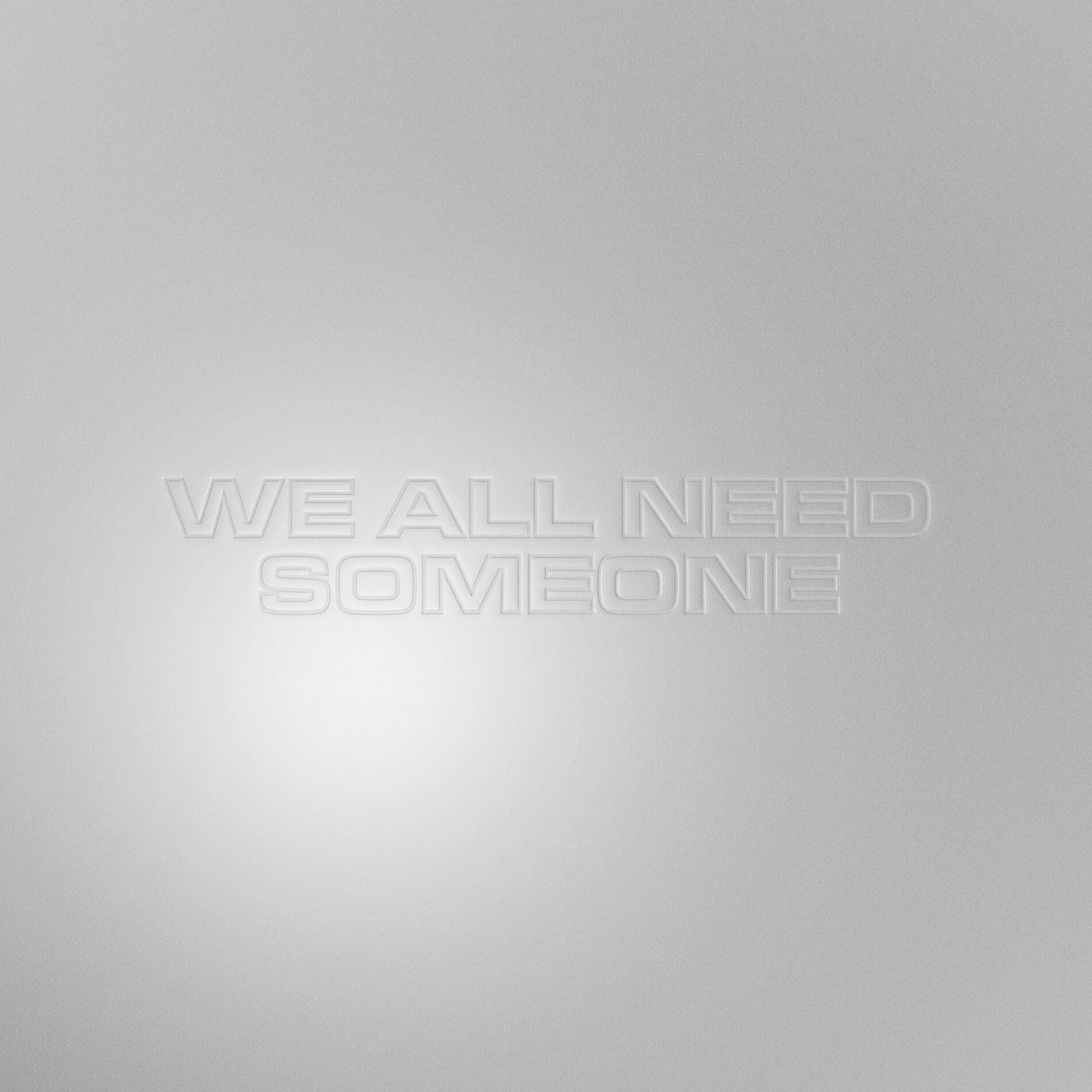 Album cover of We All Need Someone
