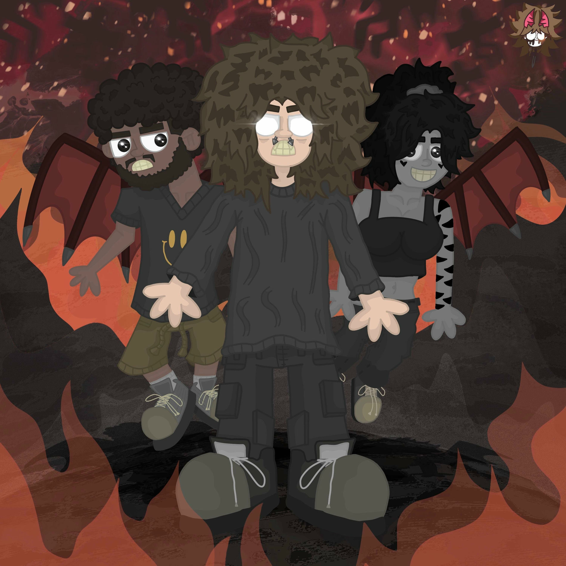 Album cover of depths of hell (feat. Changeline & Xelishurt)