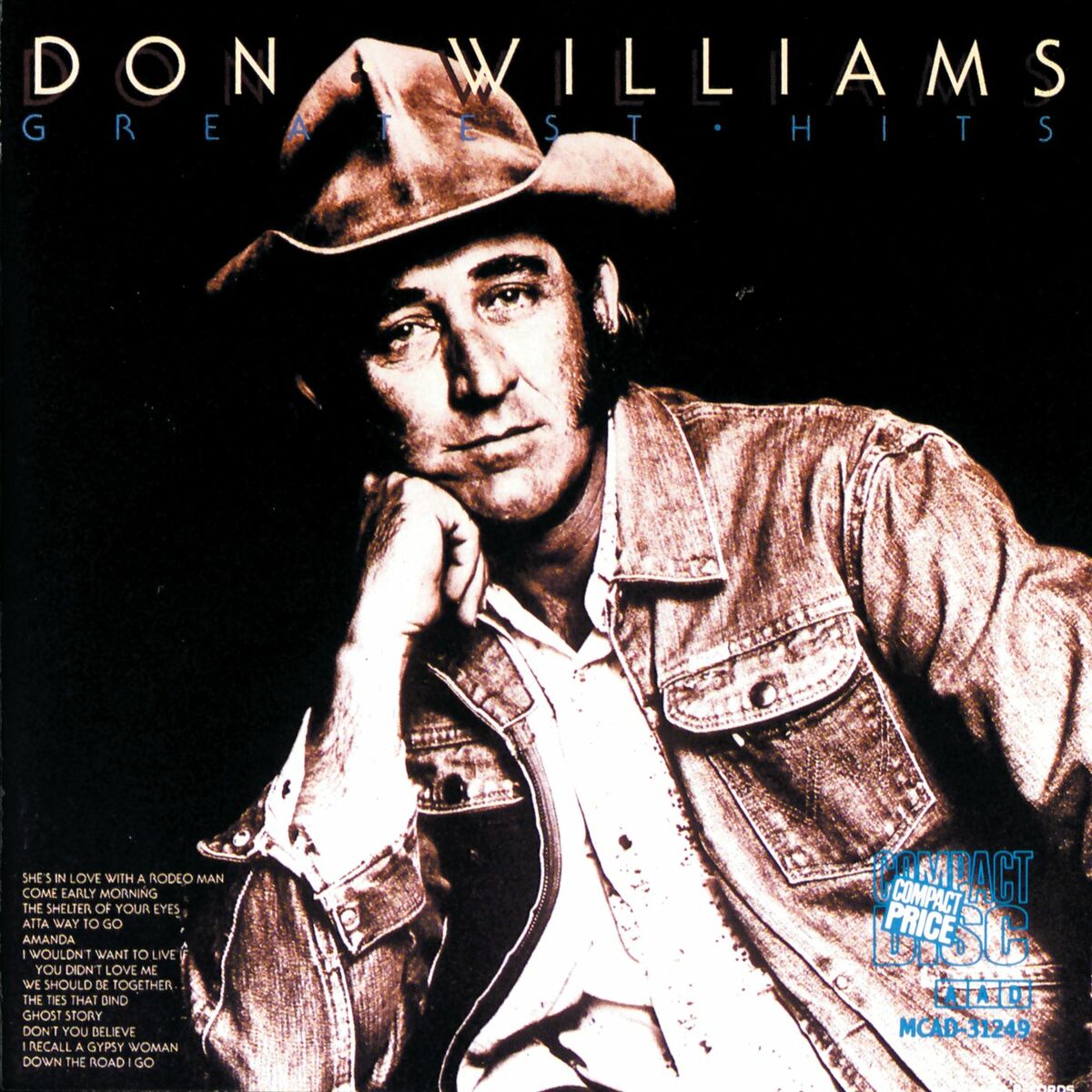 Album cover of Don Williams Greatest Hits