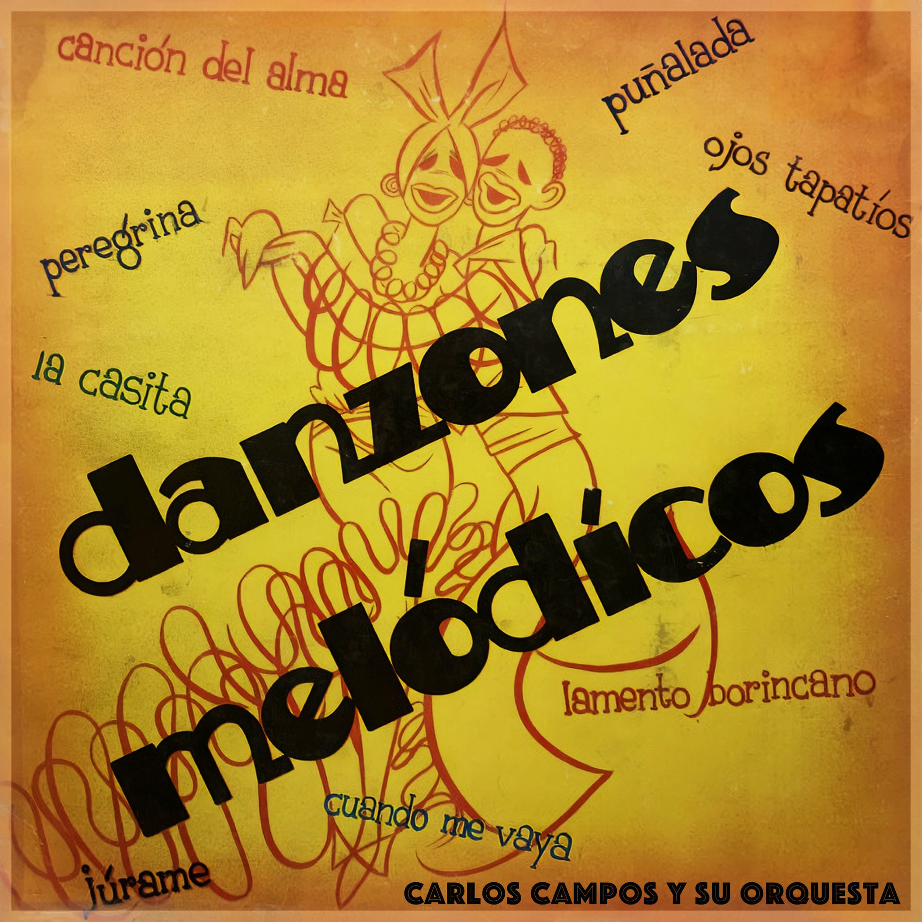 Album cover of Danzónes Melódícos - Carlos Campos Cha Cha Cha Clasico